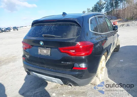2019 BMW X3 Sdrive30I из США, поврежденный, VIN 5UXTR7C56KLF34156
